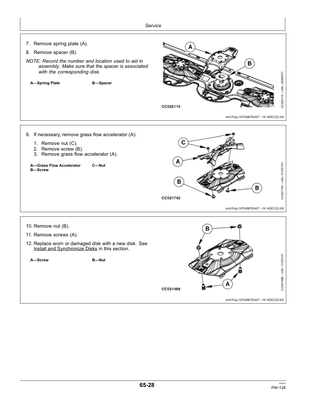 John Deere R310R, R350R Mower-Conditioners (European Edition) Operator's Manual (OMFH347667) - Image 2