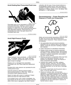 Alternative view of John Deere 451E Round Baler (North American) Operator's Manual (OMFH348239)