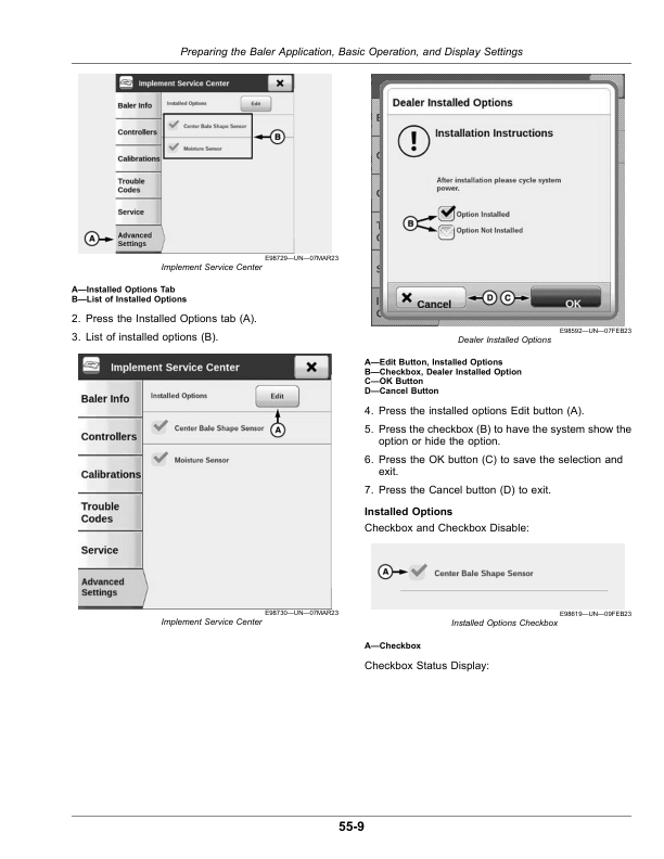 John Deere 451M, 451R, 551M Round Balers (North American) Operator's Manual (OMFH348249) - Image 4