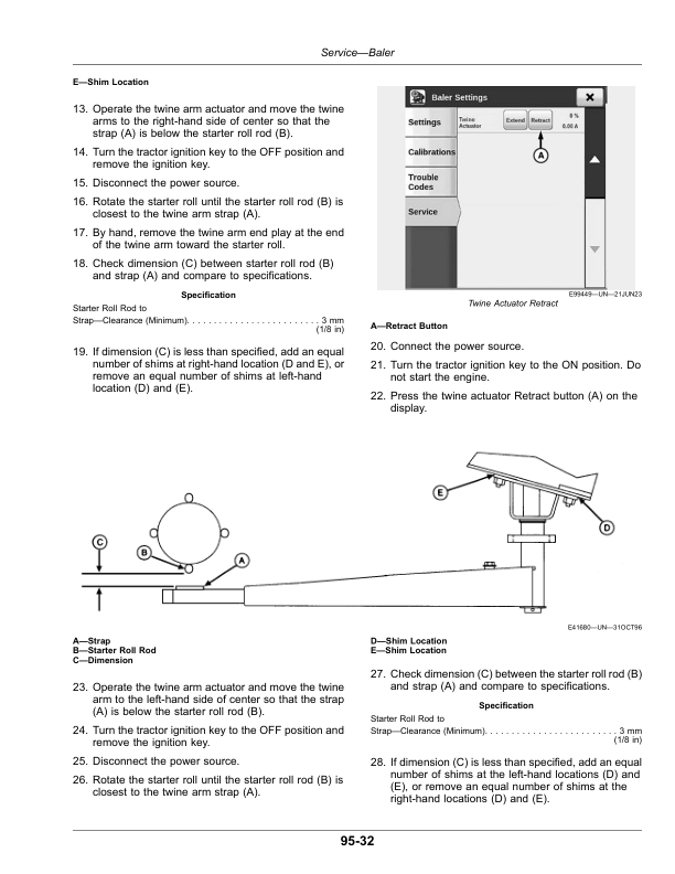 John Deere 461M, 561M Round Balers (Export Edition) Operator's Manual (OMFH348257) - Image 3