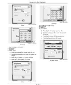 Alternative view of John Deere 461R, 561R Round Balers (500001-) (North American) Operator's Manual (OMFH348273)