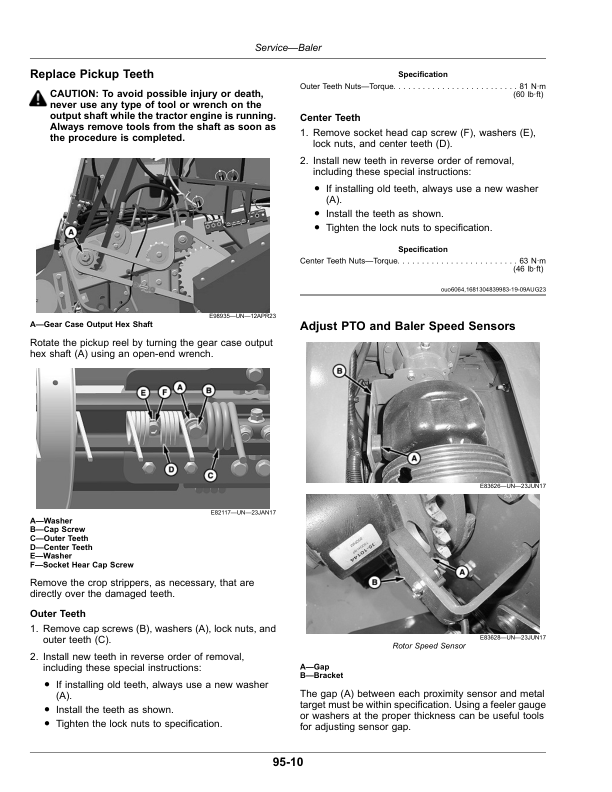 John Deere 461R, 561R Round Balers (500001-) (Export Edition) Operator's Manual (OMFH348276) - Image 3