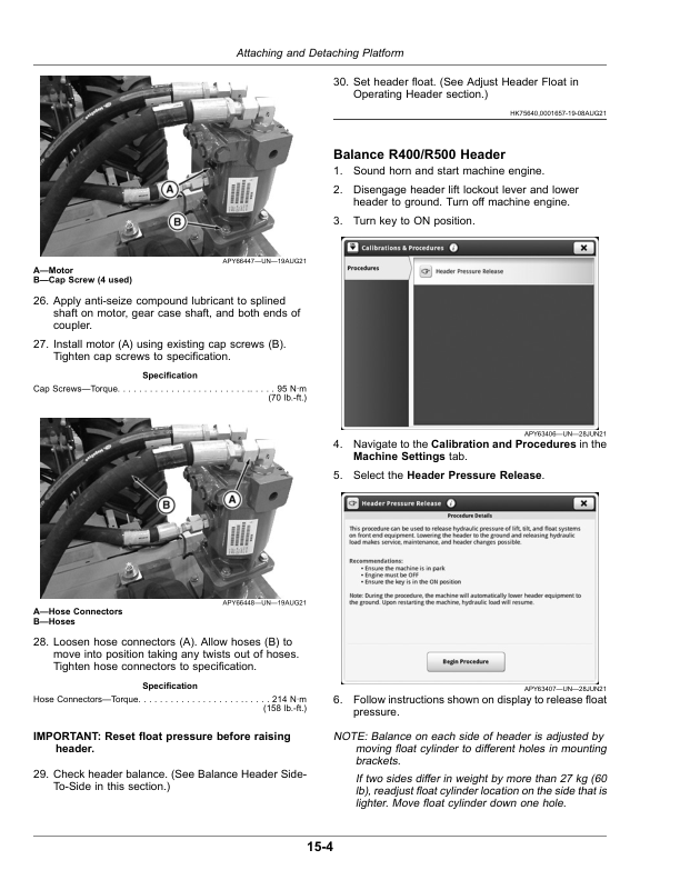 John Deere R500 Rotary Platform (490000-) (North American) Operator's Manual (OMFH348429) - Image 2