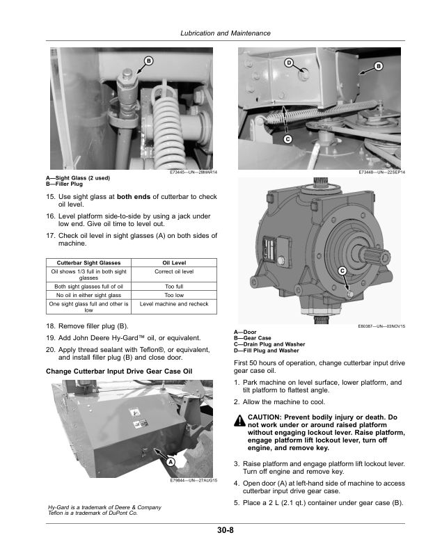 John Deere R500 Rotary Platform (490000-) (North American) Operator's Manual (OMFH348429) - Image 3