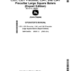 John Deere L331, L331 Precutter, L341, L341 Precutter Large Square Balers (490000-) (Export Edition) Operator's Manual (OMFH348554)