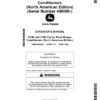 John Deere C300, C350 Center Pivot Mower-Conditioners (490000-) (North American) Operator's Manual (OMFH348832)