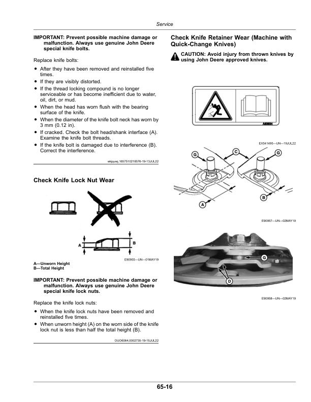 John Deere C400 Center Pivot Mower-Conditioners (490000-) (Export Edition) Operator's Manual (OMFH348840) - Image 3