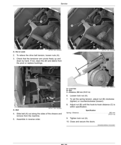 Alternative view of John Deere C500 Center Pivot Mower-Conditioner (490000-) (North American) Operator's Manual (OMFH348849)