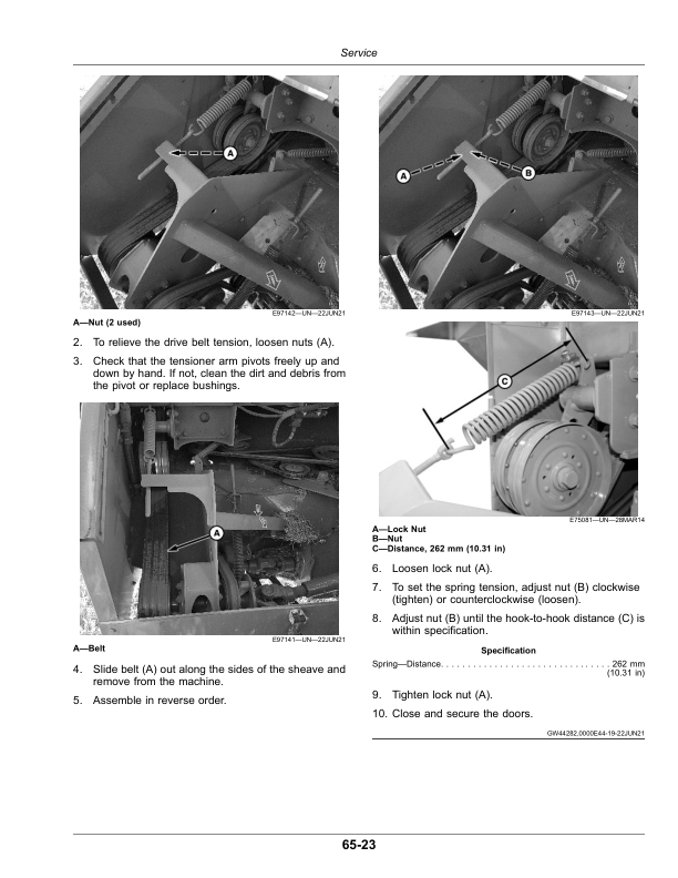 John Deere C500 Center Pivot Mower-Conditioner (490000-) (North American) Operator's Manual (OMFH348849) - Image 2