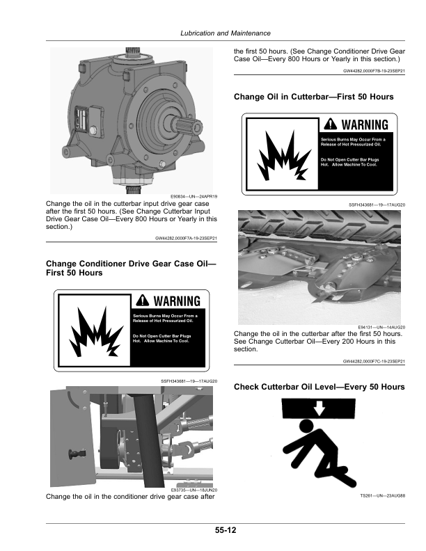 John Deere C500 Center Pivot Mower-Conditioner (490000-) (North American) Operator's Manual (OMFH348849) - Image 3