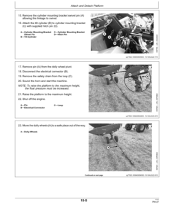 Alternative view of John Deere D625, D630, D636 Series Draper (Export Edition) Operator's Manual (OMFH349000)