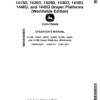 John Deere 1415D, 1420D, 1425D, 1430D, 1435D, 1440D, 1445D Draper Platforms (Worldwide Edition) Operator's Manual (OMFH349955)