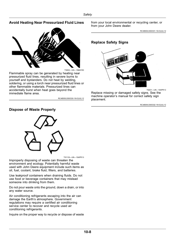 John Deere 1415D, 1420D, 1425D, 1430D, 1435D, 1440D, 1445D Draper Platforms (Worldwide Edition) Operator's Manual (OMFH349955) - Image 2