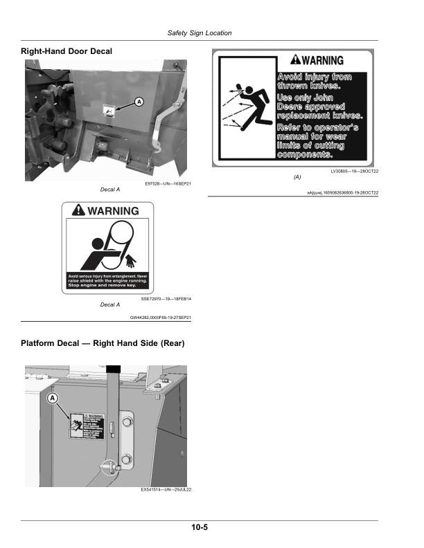 John Deere R500 Rotary Platform (000001-) (North American) Operator's Manual (OMFH350415) - Image 3