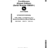 John Deere S250, S300, S350 Side Pull Mower- Conditioners (000001-) (Export) Operator's Manual (OMFH350438)