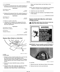 Alternative view of John Deere C300, C350 Center Pivot Mower- Conditioners (000001-) (North American) Operator's Manual (OMFH350440)
