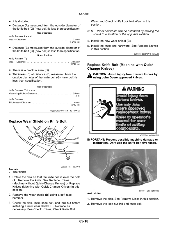 John Deere C300, C350 Center Pivot Mower- Conditioners (000001-) (North American) Operator's Manual (OMFH350440) - Image 2