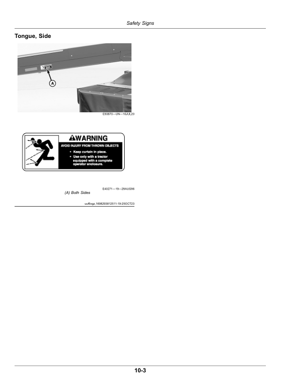 John Deere C300, C350 Center Pivot Mower- Conditioners (000001-) (North American) Operator's Manual (OMFH350440) - Image 3