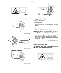 Alternative view of John Deere C400 Center Pivot Mower-Conditioners (Export Edition) (Serial Number 000001-) Operator's Manual (OMFH350449)
