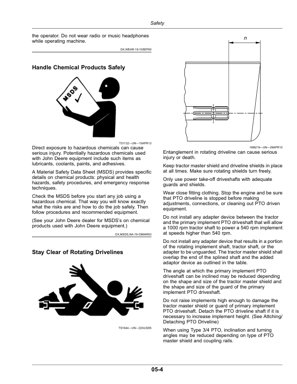 John Deere C500 Center Pivot Mower-Conditioner Operator's Manual (OMFH350459) - Image 3