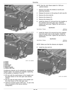 Alternative view of John Deere R400 Rotary Platform (Export Edition) (Serial Number 000001-) Operator's Manual (OMFH350464)