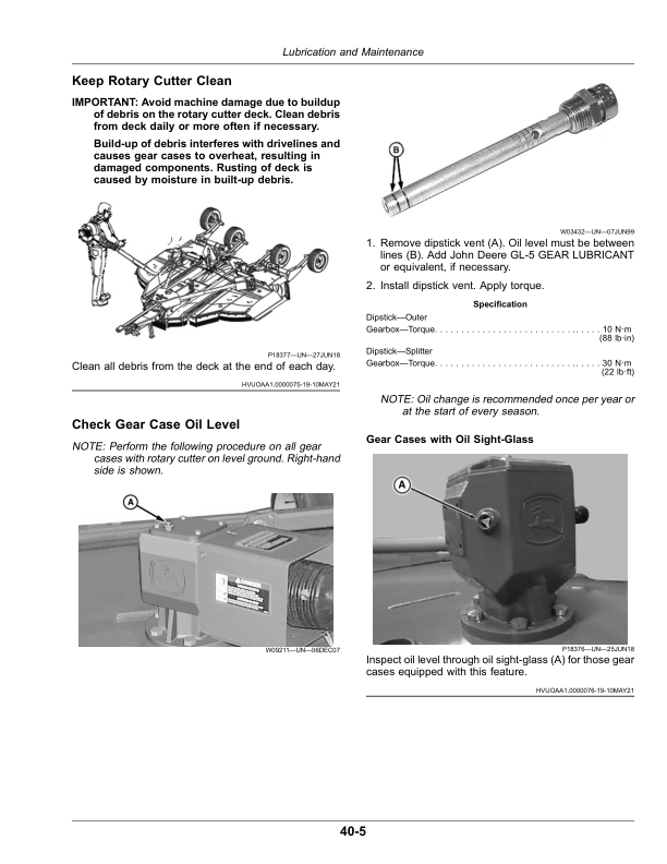 John Deere FC12E (003700-), FC15E (001500-), FC15M (004600-), FC20M (001400-), FC10R (000600-), FC15R (003000-), FC20R (001000-) Flex-Wing Rotary Cutters (Export Edition) Operator's Manual (OMFH351182) - Image 3