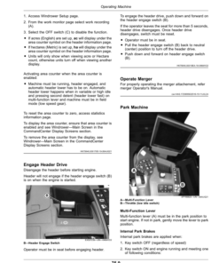 Alternative view of John Deere W200M, W235M, W260M Rotary Self- Propelled Windrower (Serial No. 510000-) (North American) Operator's Manual (OMFH352676)