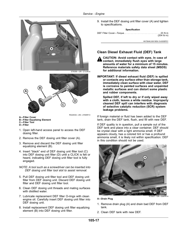 John Deere W235R, W260R Self-Propelled Windrower,(510000-) (North American) Operator's Manual (OMFH352677) - Image 2