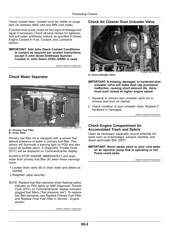 John Deere W200M, W235M, W260M Rotary Self- Propelled Windrower (Serial No. 510000-) (Export Edition) Operator's Manual (OMFH352680) - Image 4