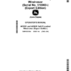 John Deere W235R, W260R Self-Propelled Windrower (Serial No. 510000-) (Export Edition) Operator's Manual (OMFH352684)