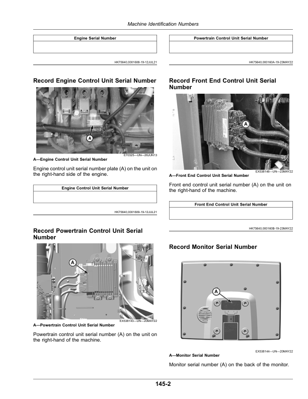 John Deere W235R, W260R Self-Propelled Windrower (Serial No. 510000-) (Export Edition) Operator's Manual (OMFH352684) - Image 4