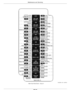 Alternative view of John Deere W170 Self-Propelled Windrower (North American) (Serial No. 501200-) Operator's Manual (OMFH352697)