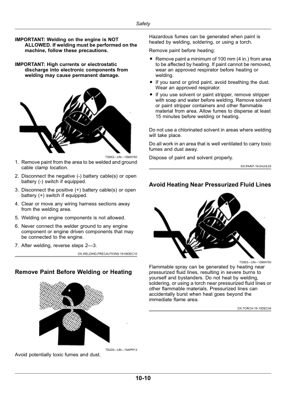 John Deere W200M & W235M Rotary Self-Propelled Windrower (000000-509999) (Export Edition) Operator's Manual (OMFH352954) - Image 3
