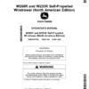 John Deere W260R, W235R Self-Propelled Windrower (000000-509999),(North American) Operator's Manual (OMFH352956)