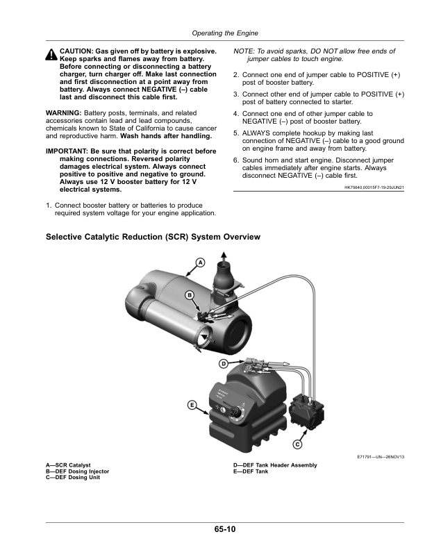 John Deere W260R, W235R Self-Propelled Windrower (000000-509999),(North American) Operator's Manual (OMFH352956) - Image 2