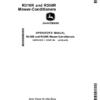 John Deere R310R, R350R Mower-Conditioner (European) Operator's Manual (OMFH353511)
