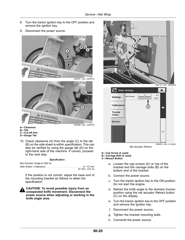John Deere 451E Round Baler (Serial No. 519500-) (Export) Operator's Manual (OMFH354538) - Image 3