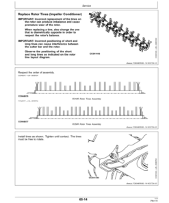 Alternative view of John Deere R310R, R350R Mower-Conditioner Operator's Manual (OMFH355148)