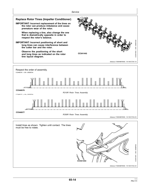 John Deere R310R, R350R Mower-Conditioner Operator's Manual (OMFH355148) - Image 2