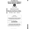 John Deere S250, S300, S350 Side Pull Mower Conditioners (North American) Operator's Manual (OMFH355628)
