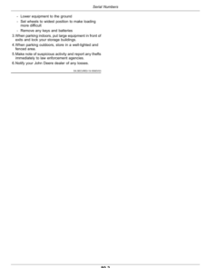 Alternative view of John Deere S250, S300, S350 Side Pull Mower Conditioners (North American) Operator's Manual (OMFH355628)
