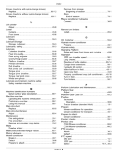 Alternative view of John Deere C300, C350 Center Pivot Mower-Conditioners Operator's Manual (OMFH355633)
