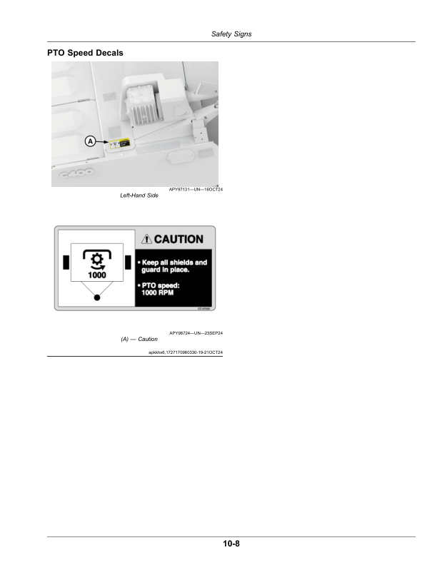 John Deere C400 Center Pivot Mower-Conditioners(North American) Operator's Manual (OMFH355638) - Image 2