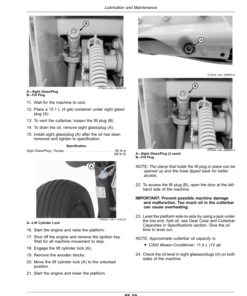 Alternative view of John Deere C500 Center Pivot Mower-Conditioner (North American) Operator's Manual (OMFH355661)