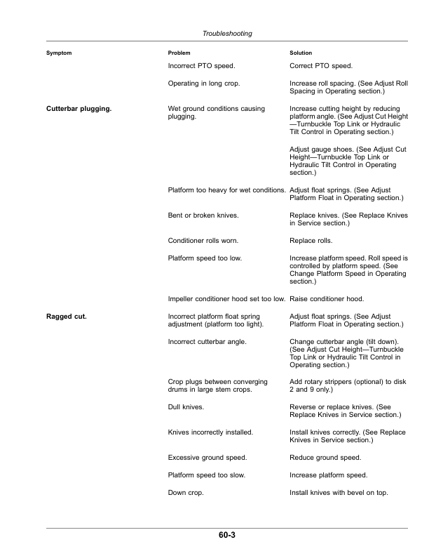 John Deere C500 Center Pivot Mower-Conditioner (North American) Operator's Manual (OMFH355661) - Image 3