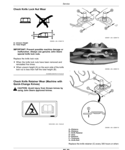 Alternative view of John Deere C500 Center Pivot Mower-Conditioner (Export Edition) Operator's Manual (OMFH355664)