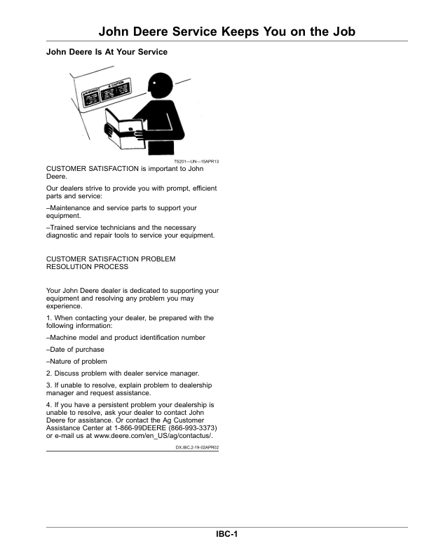 John Deere R500 Rotary Platform (North American) Operator's Manual (OMFH355671) - Image 2