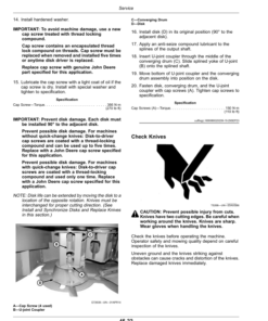 Alternative view of John Deere R500 Rotary Platform (Export Edition) Operator's Manual (OMFH355674)