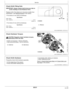Alternative view of John Deere F310R, F350R Mower-Conditioners Operator's Manual (OMFH355718)