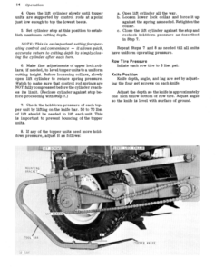 Alternative view of John Deere 341, 461 Beet Topper Windrowers Operator's Manual (OMGA10001)